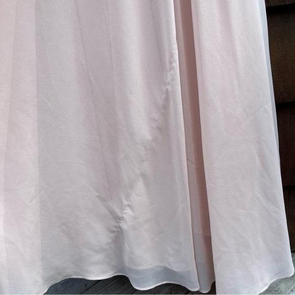 Lulu’s All About Love Blush Pink Formal Maxi Dress Size Medium - Picture 8 of 16